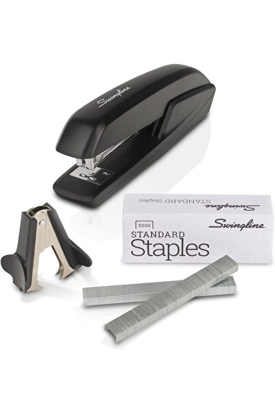 Swingline 54551 Jam-Resistant Stapler, Black