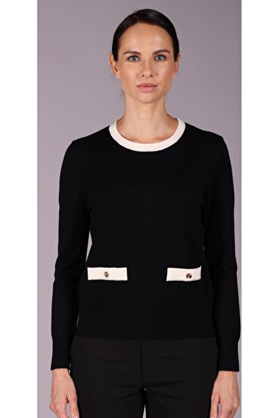 Sempre Tricot Sweater with Cep Cap Detail