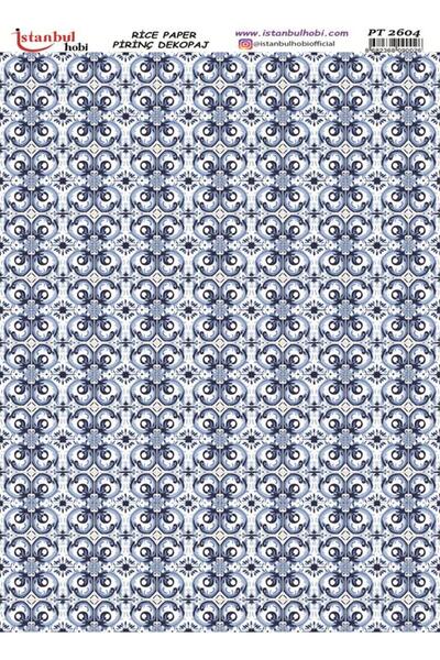 İstanbul Hobi ورق ديكور نحاسي 30×42 سم PT-2604 بنمط عرقي