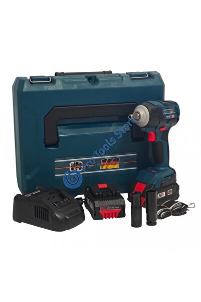 German Meister 2-in-1 Brushless Impact Driver with 2 Batteries & Charger (New...