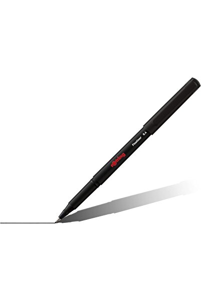 Rotring Fineliners 0.4 mm, Pack of 10, Multicolor, Plastic-Free Packaging