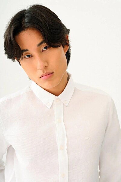 Loft Long Sleeve Men's Shirt Lf2030872 White