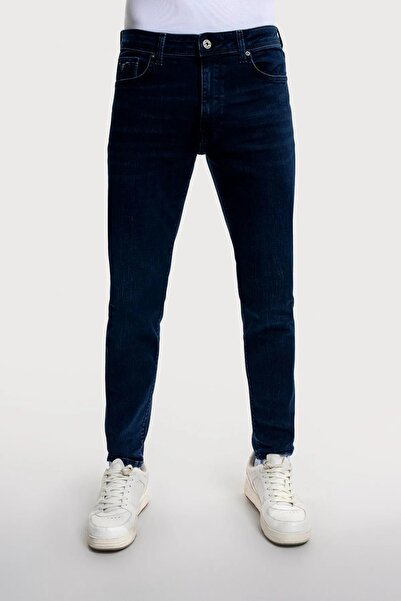 Loft Justin Martin Dark Blue Black Wash Men's Jean Pants Lf2035717