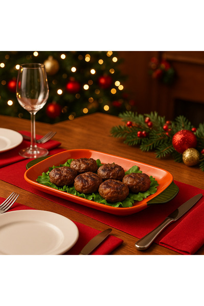 PEKPLUS Pumpkin-Shaped Serving Plate, Salad Plate