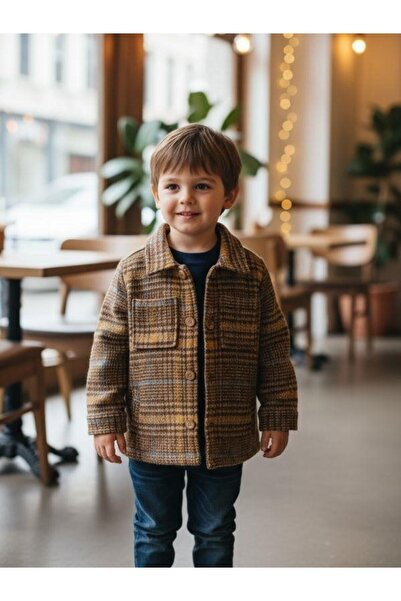 Zekids Μπουφάν Ξυλοκόπος με μαλακή υφή για αγόρια