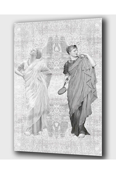 DEKA AKSESUAR ANTİK ZARAFET – KLASİK KADIN FİGÜRLERİYLE MODERN SANAT CAM TABLO