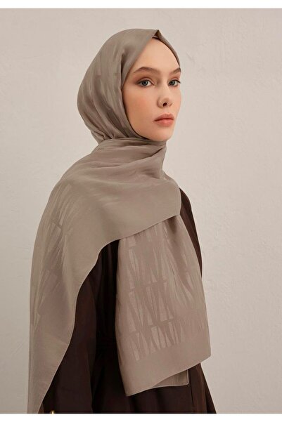 Armine Lyocell Naia Çubuk Desen Şal VİZON