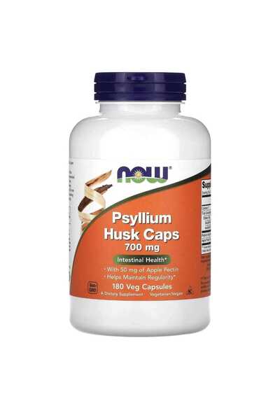 Now Foods Psyllium Husk 700mg مكمل غذائي بقشر السيلليوم , قشور السيلليوم بترك...