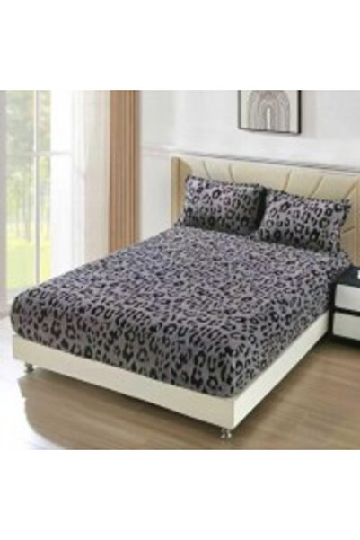Cocolino Cocolino Bed Cover + 2 Pillowcases, ANIMAL PRINT GRAY 3D in relief HCYAP2