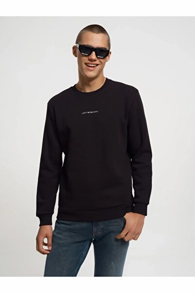 Loft Regular Fit Navy Blue Men's Sweatshirt Lf2034268