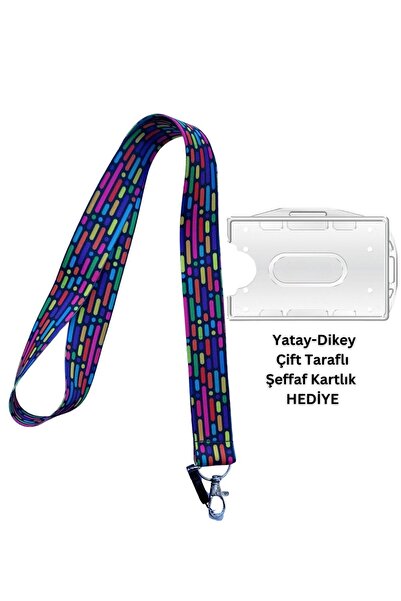 doktorbonem Šarene linije, kaiš za kartice, značka s imenom, kaiš za telefon,...