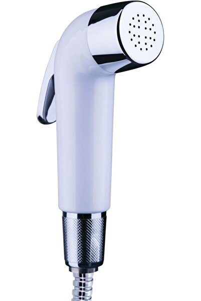 BOLD Bianco Bidet Shattaf – ABS Plastic Handheld sprayer with Chrome Finish, Hot & Cold, G1/2 Connector
