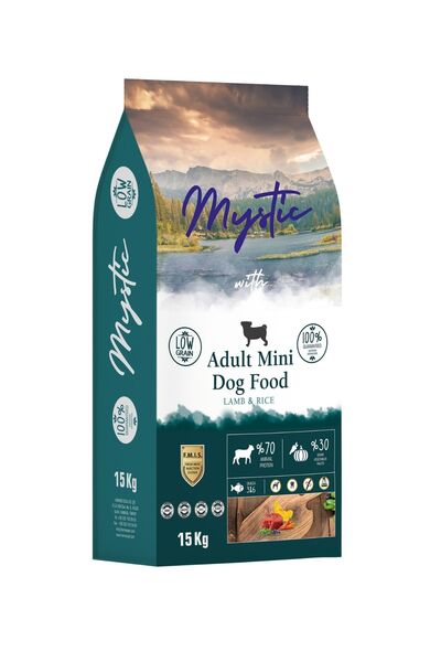 Mystic Yetişkin Mini Irk Köpek Maması Kuzulu 15 kg
