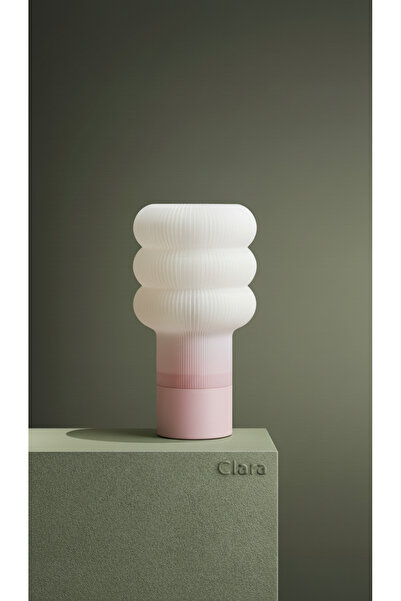 Clara Design LITTLE CLOUD 2 Organik Modern Masa Lambası – Dekoratif Abajur, K...