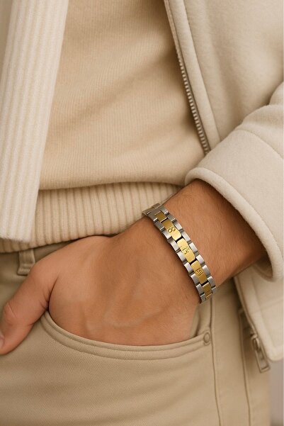 Bentini Yeni Sezon Çelik Erkek Bileklik