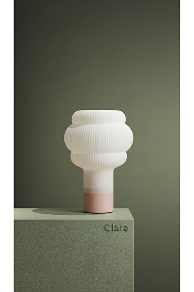 LITTLE CLOUD 3 Organik Modern Masa Lambası – Dekoratif Abajur, Komodin & Çalışma Aydınlatması