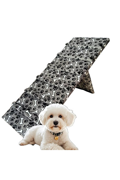 RampaRex RampaRex Dog Ramp, foldable, height adjustable up to 50 cm, 90x40cm, Gray