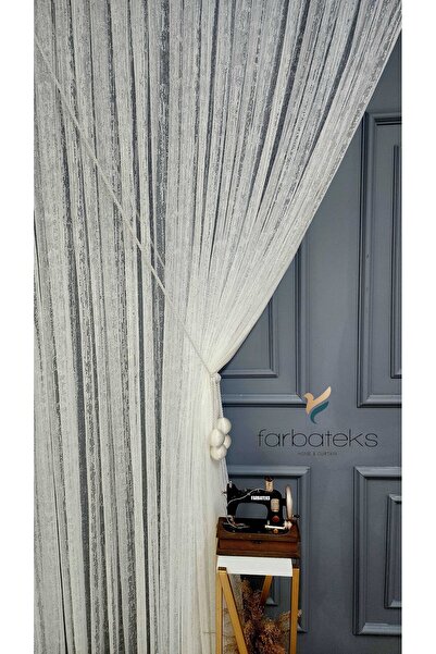 Brillant Tree Bark Embroidered Non-Iron Wrinkle-Free Single Left Wing Rope 3-Layer Pleated Tulle