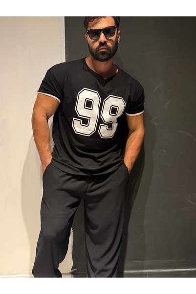 Bas Body FitnessWear Black-Beige-Brown Option Unprinted Fitness and Casual Tracksuit