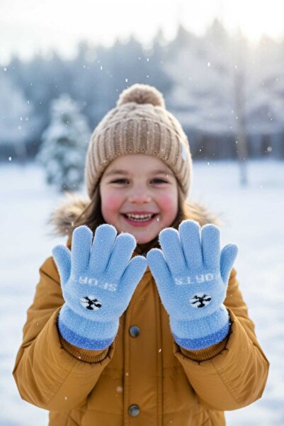 Aware Time 3-6 Years Old Boys' Knitted Gloves