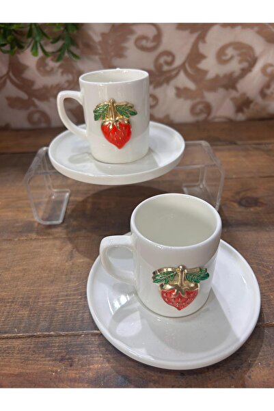 Bahar Home Strawberry Cup 2 Pack