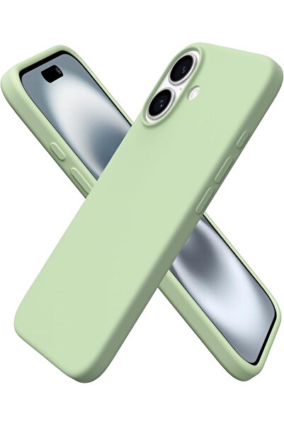 USIDE غطاء حماية لآيفون 16 مخملي مقاوم للصدمات مع حماية للشاشة والكاميرا - أخ...