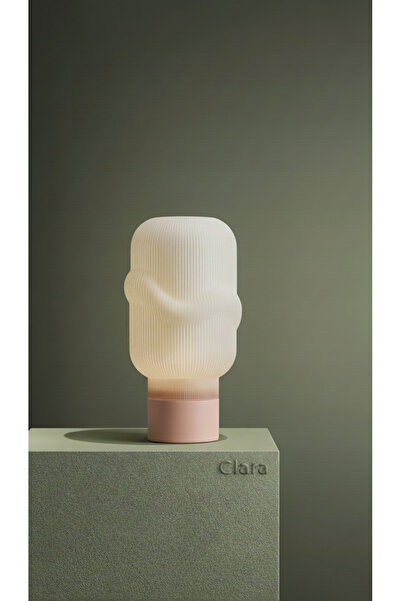 Clara Design LITTLE CLOUD 1 Organik Modern Masa Lambası – Dekoratif Abajur, K...