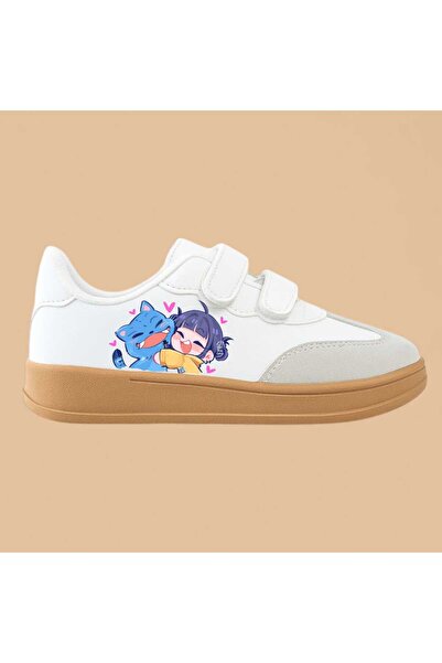 liasdesing Huntrix Cats Friends Demon Printed Banded Girls' Sports Shoes Sneaker Comfortable Sole