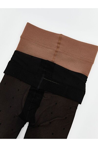 LC Waikiki Lcw Dream Double Layer Polka Dot Women's Pantyhose