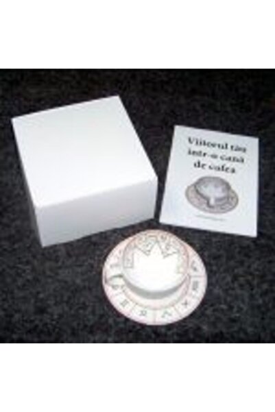 astromagie Your future in a cup of coffee – kit in Romanian