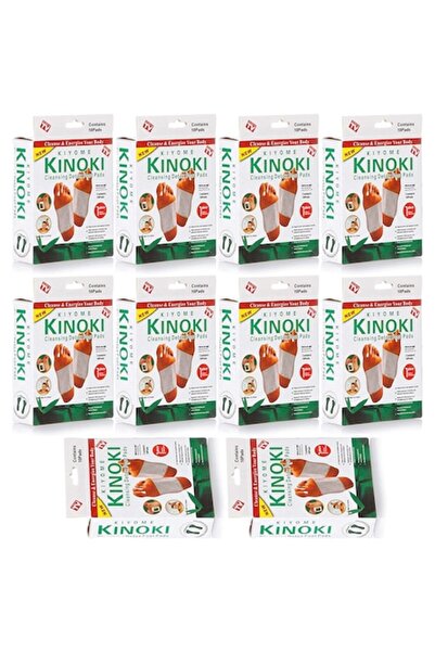 Kinoki Set 100 de Plasturi Detox Originali Pentru Picioare SUPER TRENDS®, Eli...