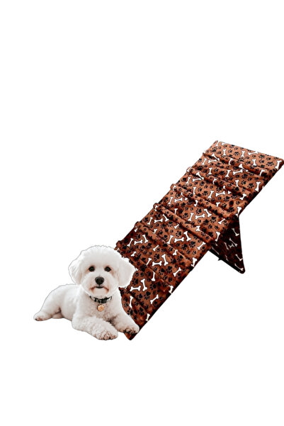 RampaRex RampaRex Dog Ramp, 90x40x50 cm, Brown