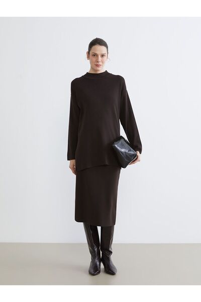 LC Waikiki Lcwaikiki Classic Half Turtleneck Women's Knitwear Sweater