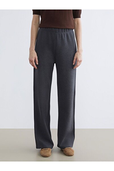 LC Waikiki Lcwaikiki Basic Elastic Waist Wide Leg Women's Sweatpants