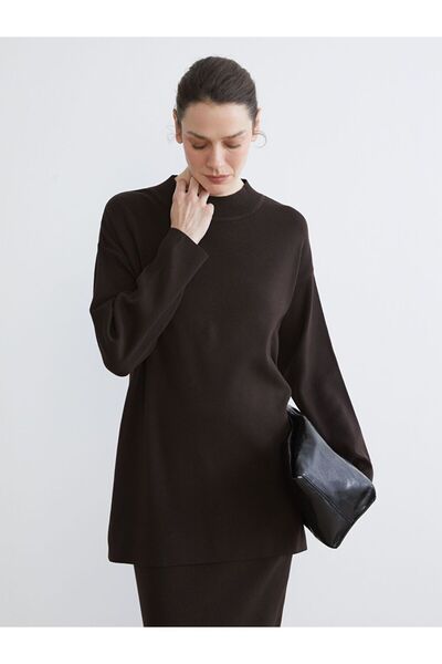 LC Waikiki Lcwaikiki Classic Half Turtleneck Women's Knitwear Sweater