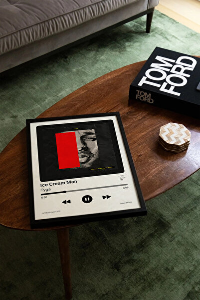 Thetic Tyga - Ice Cream Man Single Collection Premium Spotify Poster - Song Poster!