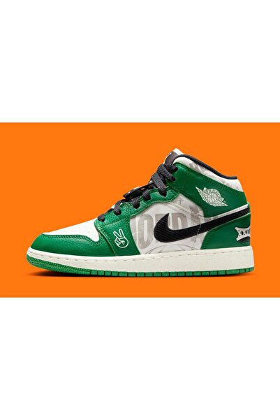 Nike Jordan 1 Mid SE Overbranded (GS