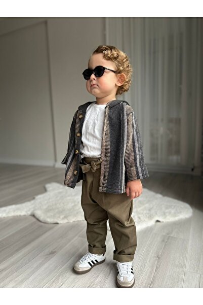 favorimkids Baby Kids Hooded Set Bottom Top 2-Piece Set