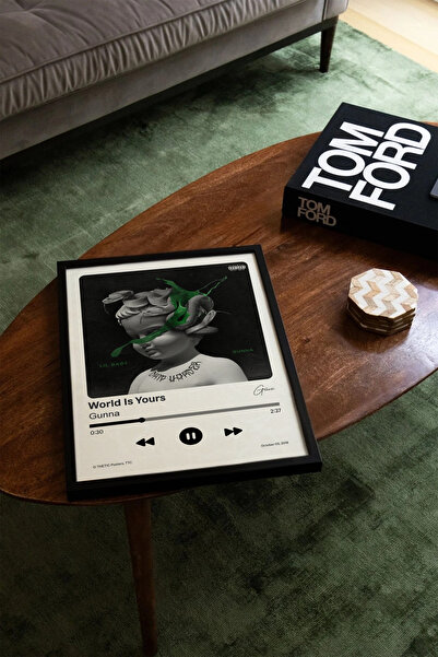 Thetic Gunna - World Is Yours Single Collection Premium Spotify Poster - Song Poster!