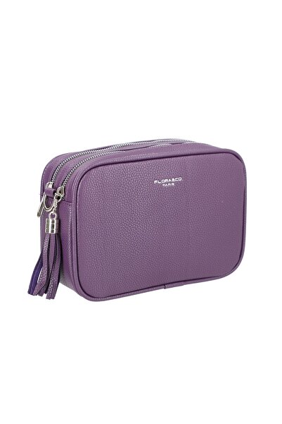 Flora&Co Paris Smart Casual Women's Purse Made of Purple Eco-Leather With Two Compartments Flora&amp;Co BS8035F2209011