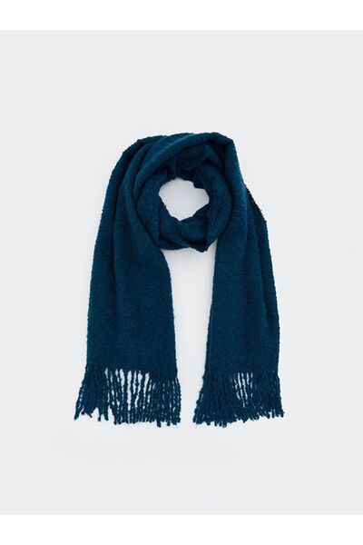 LC Waikiki Lcw Accessories Women's Scarf with Petrol Tassels