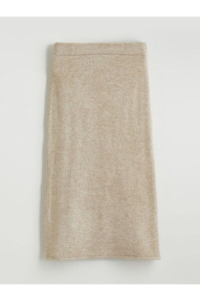 LC Waikiki Lcwaikiki Classic Elastic Waist Knit Skirt