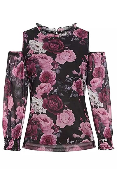 Melrose Women's off-shoulder blouse Melrose, floral pattern