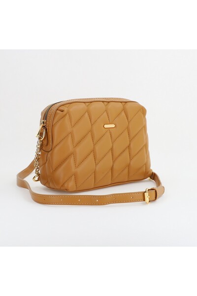 David Jones Geanta dama casual de umar din piele ecologica maro BS6723CM2309039