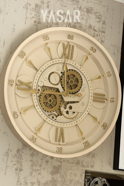 FODİS Metal Çarklı Duvar Saati 60 Cm