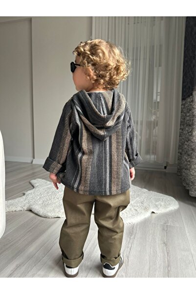 favorimkids Baby Kids Hooded Set Bottom Top 2-Piece Set