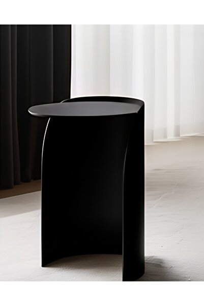 VoomeDesign Pastel Minimalist Metal Yan Sehpa | Modern Dekoratif Salon & Ofis...