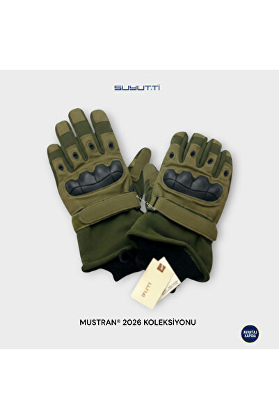 Mustran Suyutti Premium Military Model Tactical Protective Motorcycle Outdoor Gloves | Water Resistant