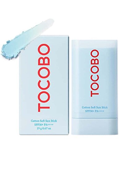 TOCOBO عصا الوقاية من الشمس من القطن الناعم بعامل حماية من الشمس 50+ PA++++ -...