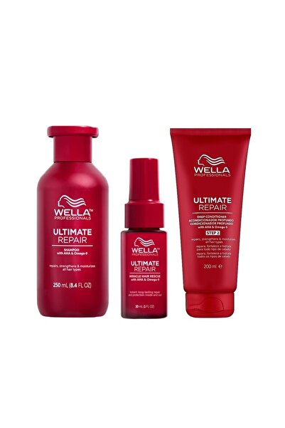 Wella Professionals Ultimate Repair Package, Shampoo 250ml,Conditioner 200ml,...
